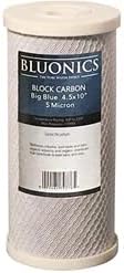 Bluonics Carbon Block Water Filters 12 pcs 4.5" x 10" Cartridges for Chlorine, Taste, and Odors CTO Activated Carbon Filtration Effective at removing Unpleasant Smells