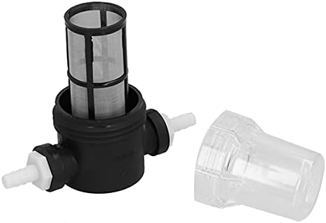 Beer Filter with 2 Barbs, Home Brewing 100 Mesh Water and Beer Filtering Beer Inline Filter Strainer Mesh Filter