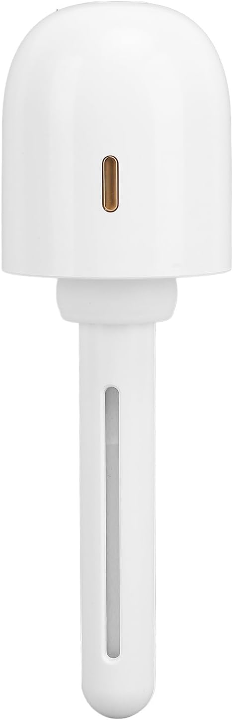 Asixxsix Mini Portable Humidifier, 100ml Cool Mist Humidifiers, USB Rechargeable Humidifier Wand, Travel Personal Humidifiers for Office, Bedroom, Quiet to Operate (White)