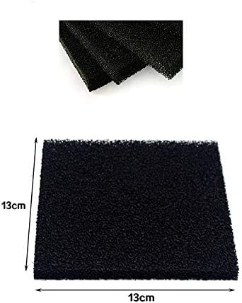 Solder Extractor Filter Activated Carbon Filter Replacement - FEITA Smoke Fume Absorber Filter for Hakko/Xytronic/Aoyue Smoke Absorber 5 1/8" x 5 1/8" x 3/8” - 5Pcs/Pack
