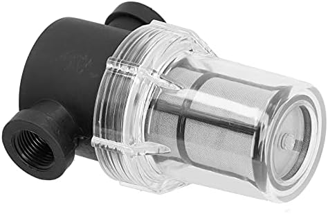 Beer Filter with 2 Barbs, Home Brewing 100 Mesh Water and Beer Filtering Beer Inline Filter Strainer Mesh Filter