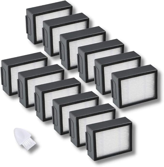 12-Pack Replacement HEPA Filter Compatible for iRobot Roomba Combo i,e,j Series:E5 E6 i1 i3 i4 i5 i6 i7 i8 J5 J6 J8 J9 And All Plus Versions NOT for Combo J7/9 10 Max