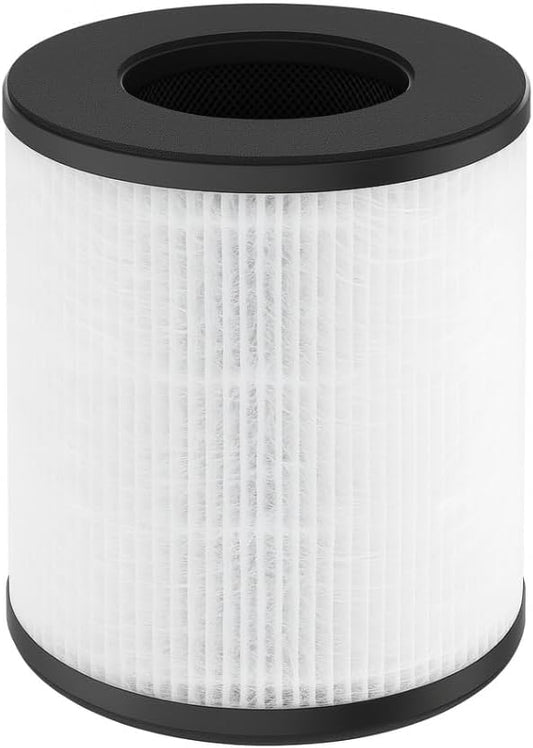 Nispira TD-1300 CL-6070A TAP01 4-in-1 True HEPA Replacement Filters Compatible with Tredy TD-1300, Tenergy Renair, Cool-Living, BEABA Nursery Air Purifier, 1 Pack