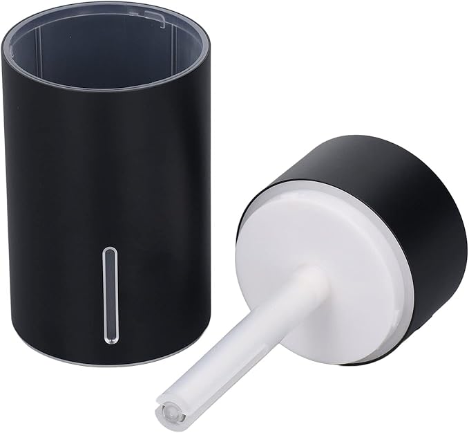 Car Diffuser for Essential Oils, Portable Humidifiers for Travel 7 Color Car Essential Oil Diffuser USB Humidifier(Black)