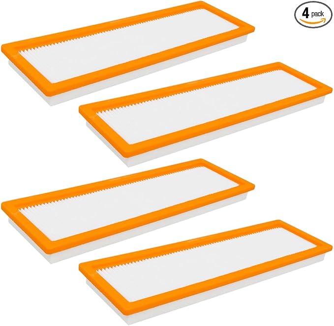 4pcs RE198488 Cabin Air Filter Compatible with JD Tractor 5525 5320 5325 5420 5425 5525 5725 6110D 6115D 6140D 6603 Replaces RE73220