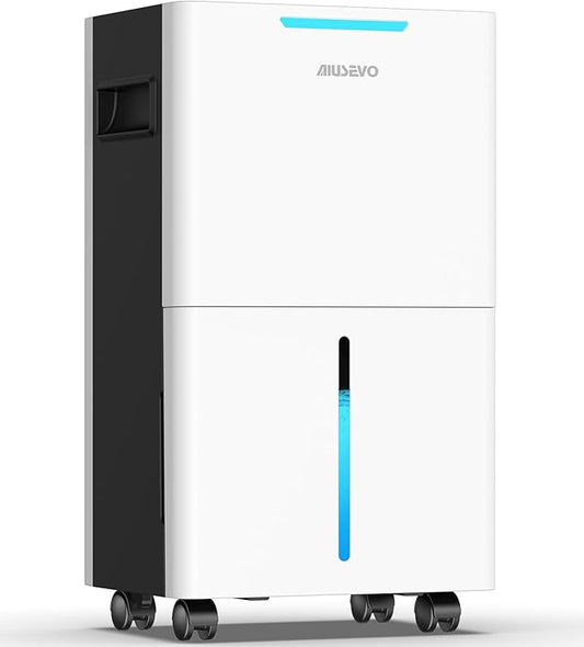 1500 Sq. ft Dehumidifier for Basement and Large Room, 21 Pints Dehumidifiers for Home with Drain Hose, Intelligent Humidity Control, 3 Modes, 24H Timer, Ideal for RV, Bathroom, Bedroom