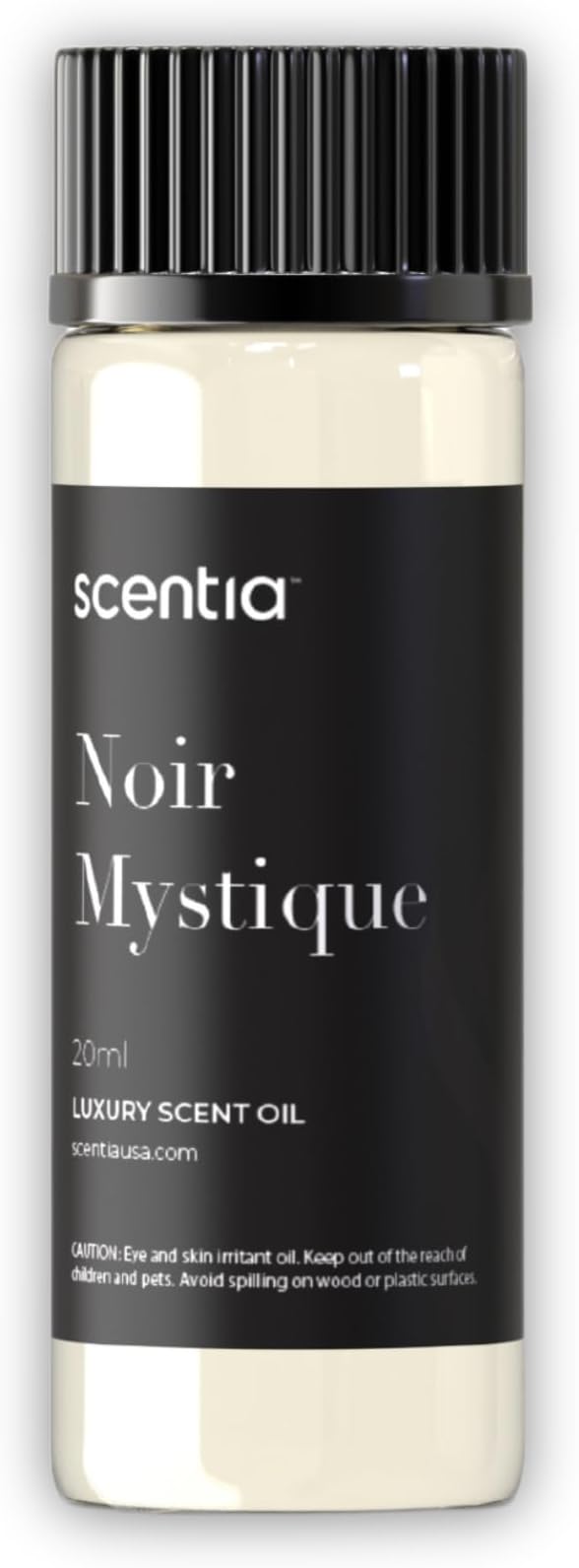 Noir Mystique – Hotel-Inspired Diffuser Oil, 20ml (0.67 fl oz) | Essential Oil Blend of Rose, Bergamot, Lemon & Musk | Luxury Aroma for Aromatherapy Diffusers & Humidifiers