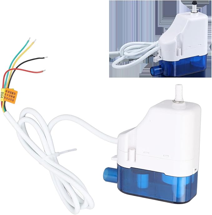 Condensate Pump, Automatic Water Lifting Pump with Low Noise, Ventilation Hole Design, Suitable for 1-3P Wall Mounted Machine and Commercial Ice Makers, AC Units, Dehumidifiers