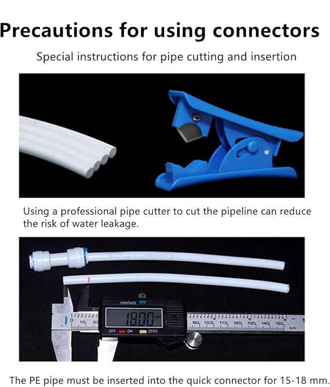 10 Pack 3/8 RO Tubing Elbow Connector 90 degree 3/8 Water Line Fittings Push to Connect Fittings for RO/DI Water Filter System/aquarium