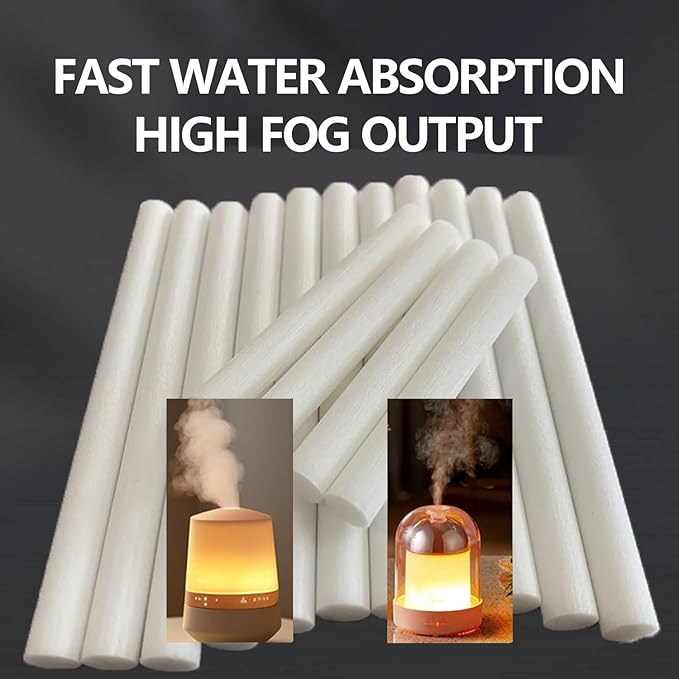 70-Pack Cotton Filter Sticks for Humidifiers – Replacement Wicks for Portable Mini Diffusers, Compatible with Small Models for Home & Travel Use ASIN: B0FG7YRK55