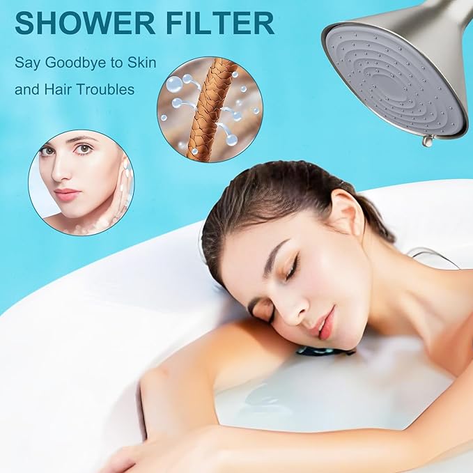Multi-Stage Shower Filter Replacement Compatible with CANOPY Filtered Shower Head And Handheld Shower Head, 3 Pack