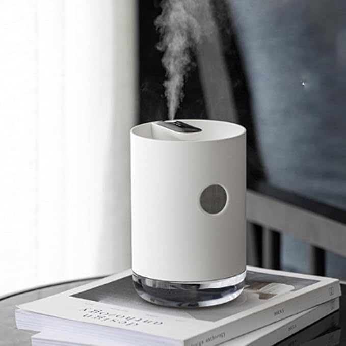 TOPINCN Humidifiers for Bedroom with Night Light Quiet Large Mist Volume Air Humidifier Cool Mist Diffuser for Desktop Car