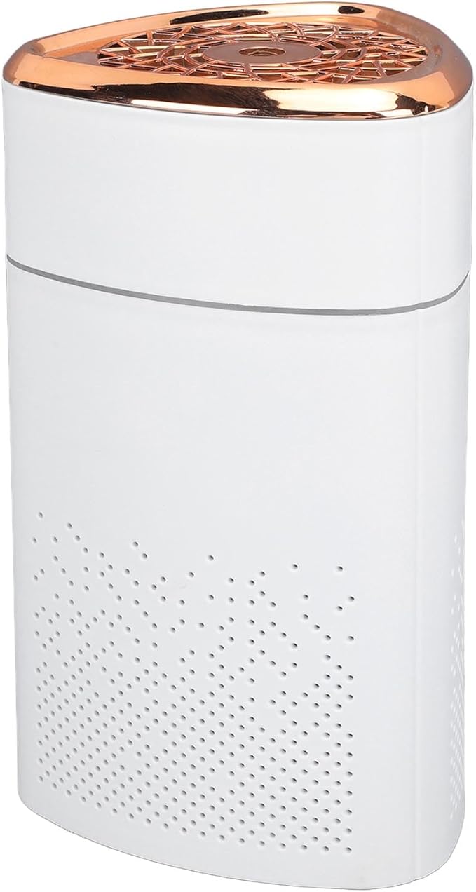 VGEBY Rechargeable Mini Humidifier,1000ml Ultrasound Touch Button USB Humidifier Desktop Humidifier Humidifiers for Bedroom Car Office Travel (White), VGEBYb0oz4tfc25-11