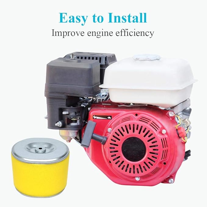3 Pack Air Filter Fit for Honda GX390 13HP GX340 11HP Engine Pressure Washer Air Cleaner, Professional 17210-ZE3-010 17210-ZE3-505 Air Filter