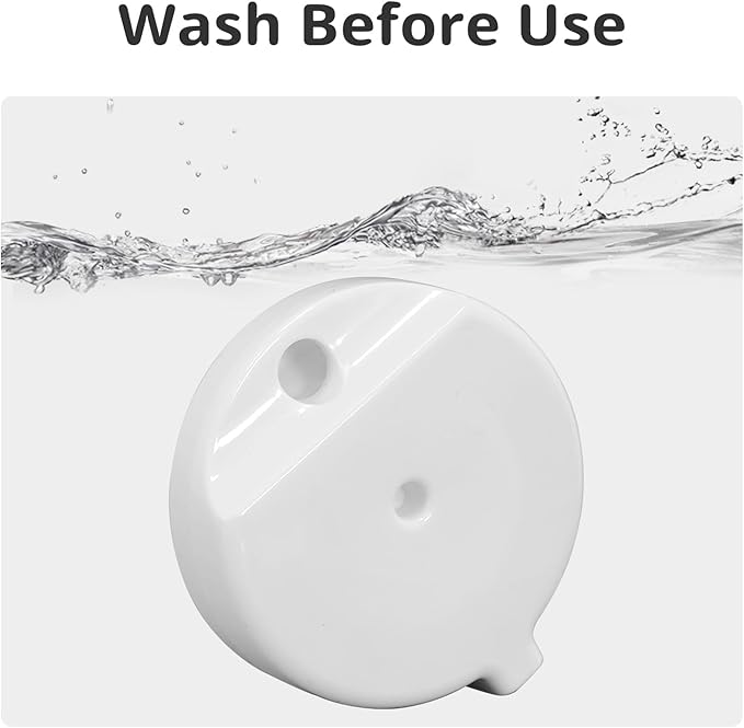 Gravity Pet Water Fountain Filters, Automatic Pet Waterer Replacement Filters for 3.6L/4.6L/6L/8L Dog Water Dispenser(4 Filters with 1Brush)