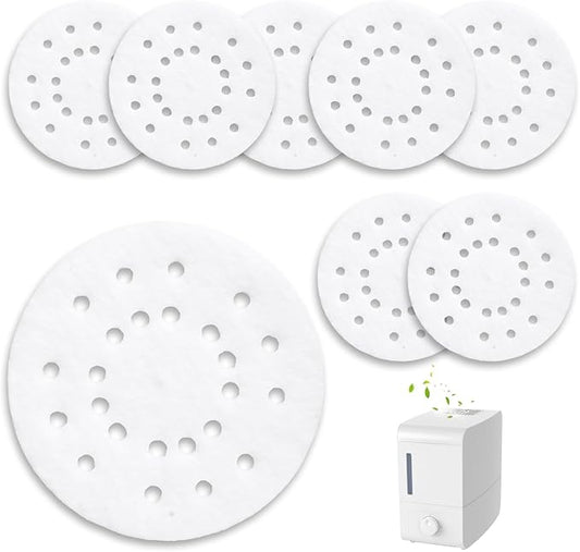8 Pack A451 Anti-Mineral Pads Humidifier Replacement Filters Compatible with BONECO S200, S250 & S450 Steam Humidifiers