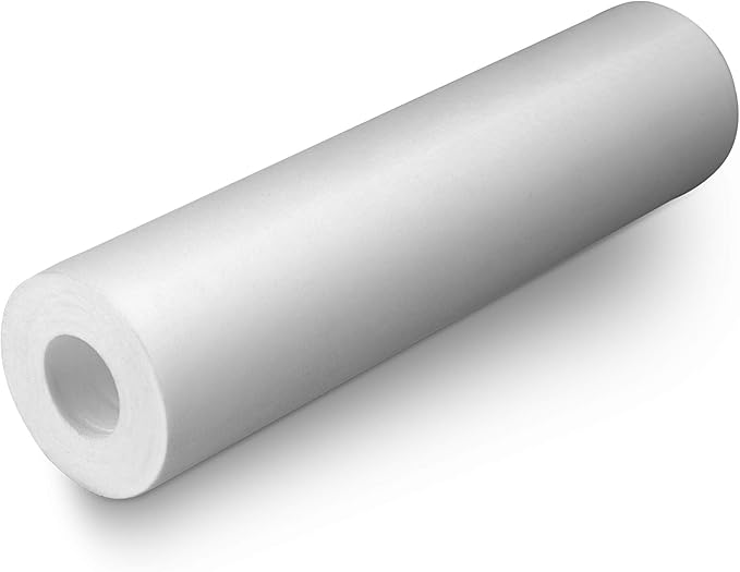 1 Standard Coconut Shell Block Carbon & 1 Four Layers of Filtration Polypropylene Sediment 5 Micron 2.5"x 10" Water Filter Cartridges Universal replacement for Reverse Osmosis & Standard 10” Housing