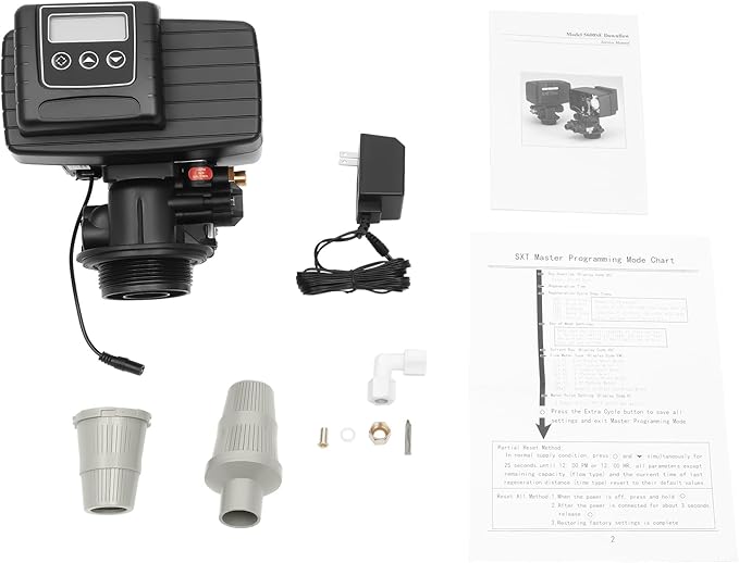 Digital ControlValve for Water Softeners, 5600xstst Time Type Digital ControlValve, Water SoftenerValve for Water Softeners Used for Water Purification Equipment, 3W, 110V