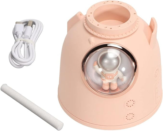 Mini Humidifier, Cute Humidifier for Bedroom, Car Humidifier, 2 Mist Modes, Super Quiet, Personal Desktop Humidifier for Office, Car, Baby Room(Pinks)