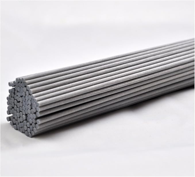 100 Pieces Fiber Reed Diffuser Replacement Refill Sticks (12" x 3mm, Gray)