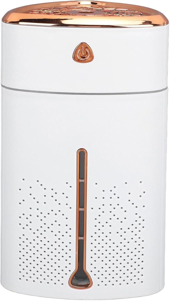 VGEBY Rechargeable Mini Humidifier,1000ml Ultrasound Touch Button USB Humidifier Desktop Humidifier Humidifiers for Bedroom Car Office Travel (White), VGEBYb0oz4tfc25-11