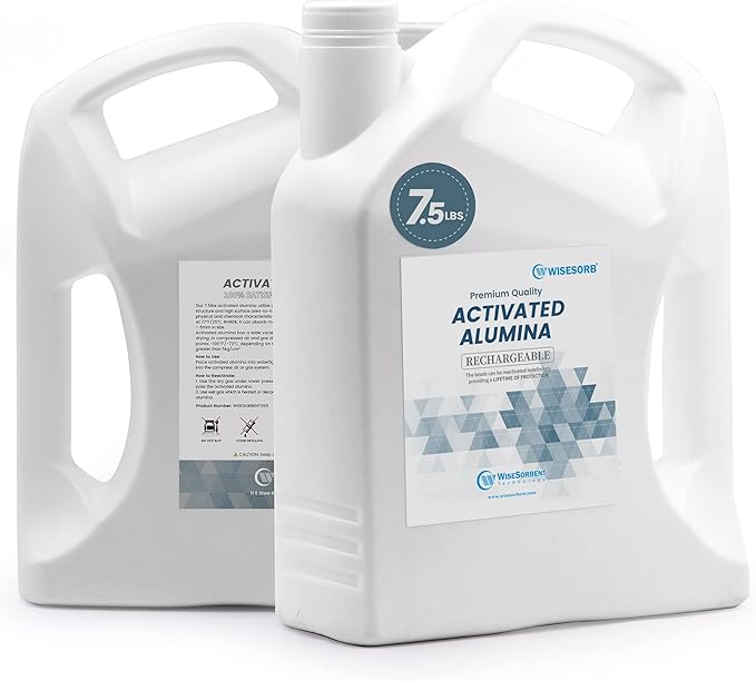 7.5 LBS Activated Alumina, Alumina Desiccant Great for Filament Drying, Reusable Dessicant Dehumidifiers Desiccant Moisture Absorber Prevent Wet Filament