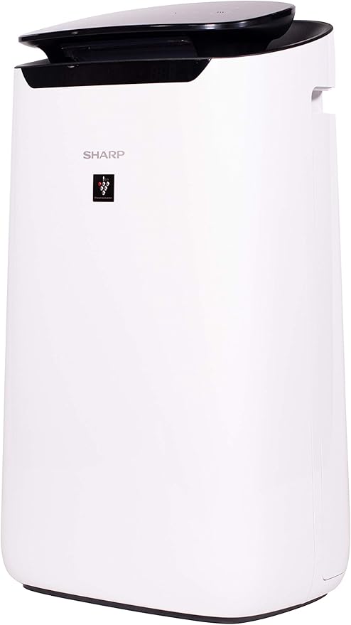 SHARP Smart Air Purifier for XL Rooms – Covers up to 2,430 sqft in one hour, Compatible w/Alexa, True HEPA Filter Air Purifier for Living Room, Dust, Smoke, Pollen - FXJ80UW