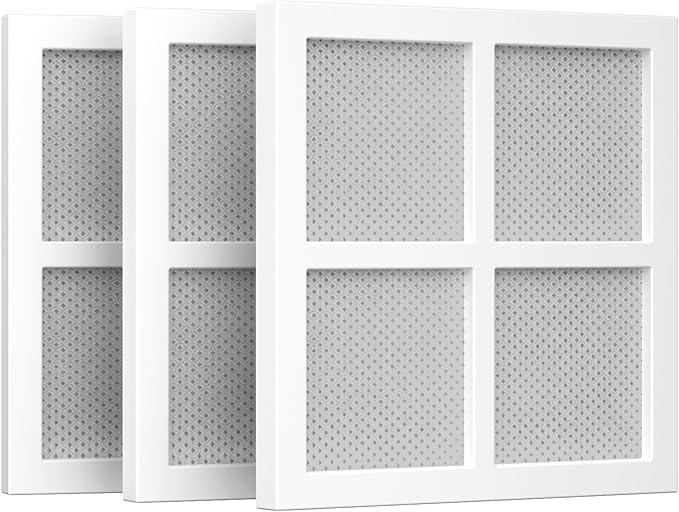 Waterdrop Replacement for LG® LT120F® Refrigerator Air Filter, Kenmore Elite 469918, 9918, ADQ73214402, ADQ73214404, ADQ73334008, 3 Pack