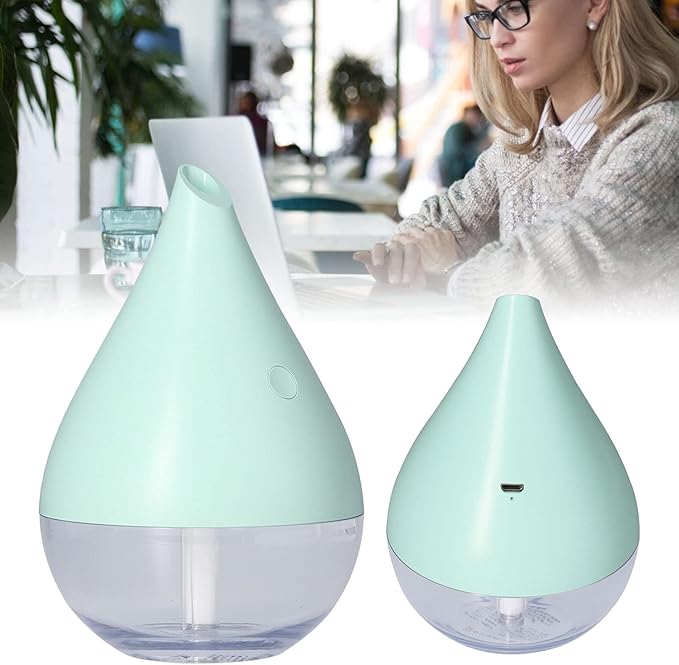 Portable Humidifier LED Light Mute Adjustable Mode Humidifying Device for Home, Living Room, Kidsroom, Bedroom, Office & Car