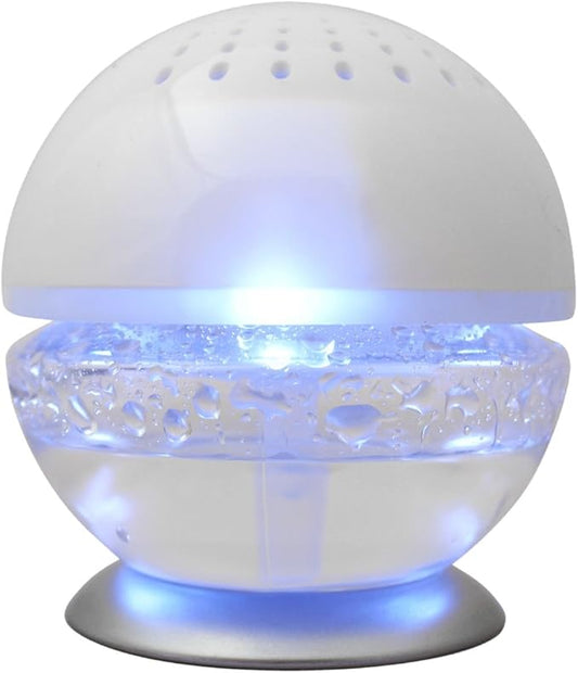 Little Squirt Glowing Water, Air Revitalizer, Air Freshener, Room Aromatizer, Aromatherapy, Aroma and Essential Oil Diffuser with 10ML Lavender Oil, White