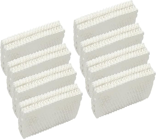 Replacement Humidifier Filters, Compatible with Equate EQWF813 PCWF813 Relion RCM832 RCM-832N Protec RWF813 EQ-2119-UL PCCM-832N Cool Mist Humidifiers Wick Filter (8 Pack)