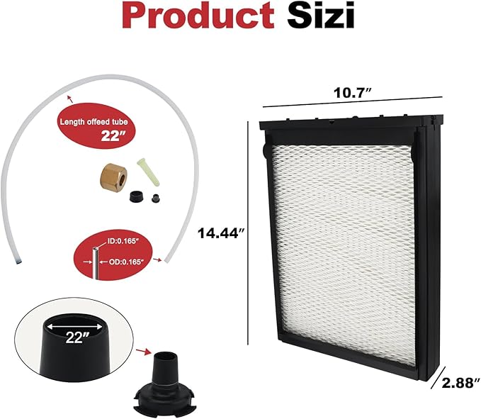 4839 Humidifier Maintenance Kit with Model No. 35 Water Panel, Replacement Filter Whole Home Humidifiers 600, 600A, 600M Models Humidifier Parts & Accessories