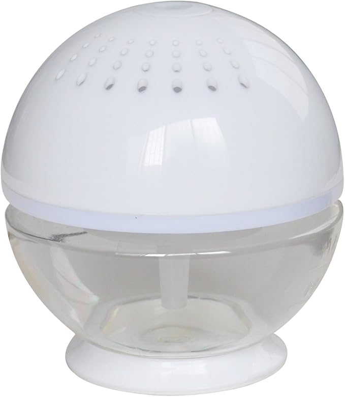 Little Squirt Glowing Water, Air Revitalizer, Air Freshener, Room Aromatizer, Aromatherapy, Aroma and Essential Oil Diffuser with 10ML Lavender Oil, White