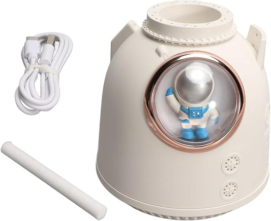 Mini Humidifier, Cute Humidifier for Bedroom, Car Humidifier, 2 Mist Modes, Super Quiet, Personal Desktop Humidifier for Office, Car, Baby Room(White)