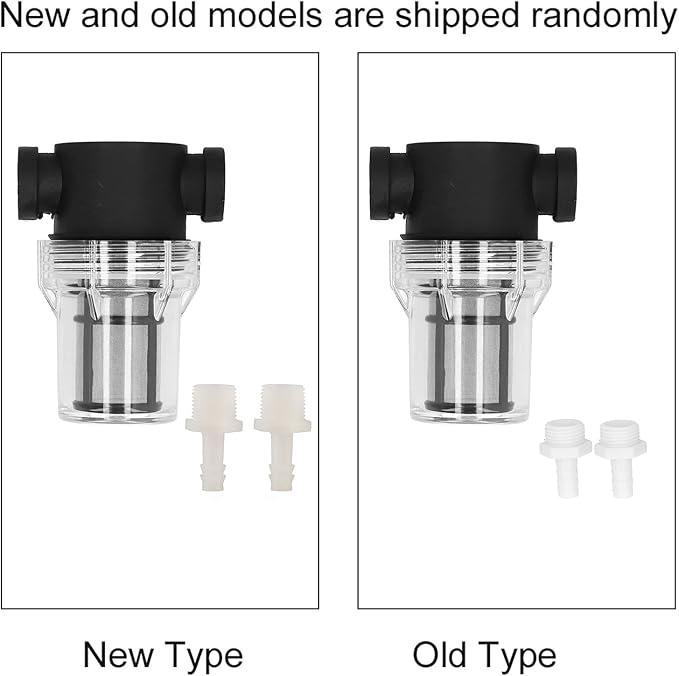 Beer Filter with 2 Barbs, Home Brewing 100 Mesh Water and Beer Filtering Beer Inline Filter Strainer Mesh Filter