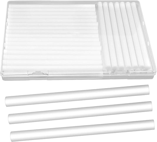 50 Pcs Humidifier Filter Replacement Rods Premium Cotton Filter Refills for Portable USB Mini Cool Mist Humidifiers (50, 5.354Inches)