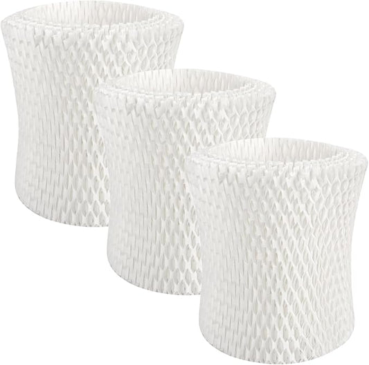 Humidifier Filters Replacement Wicks - Compatible with Canopy Bedside and Nursery Humidifiers - Made with Wood Pulp, Paper Filter - Pack of 3 Filters
