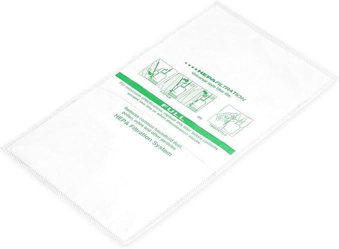 10 Pack 204814 HEPA Filter Plus Bags Compatible with Vacuums 205811 204811 Generation G3 G6 G7 G8 G9 G10 G11 G12 G10E G10SE Ultimate G Series, Diamond Edition, Sentria, Sentria II, Avalir, Avalir II