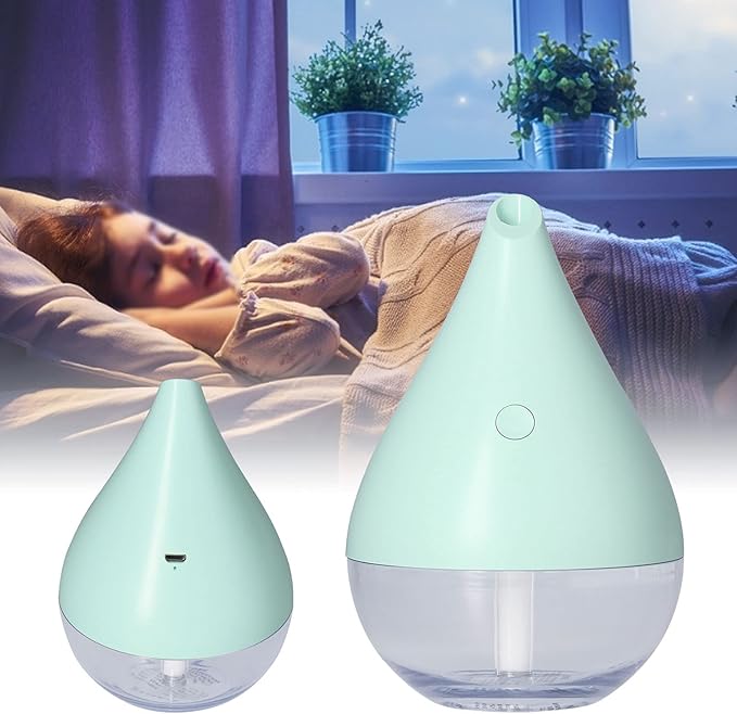Portable Humidifier LED Light Mute Adjustable Mode Humidifying Device for Home, Living Room, Kidsroom, Bedroom, Office & Car