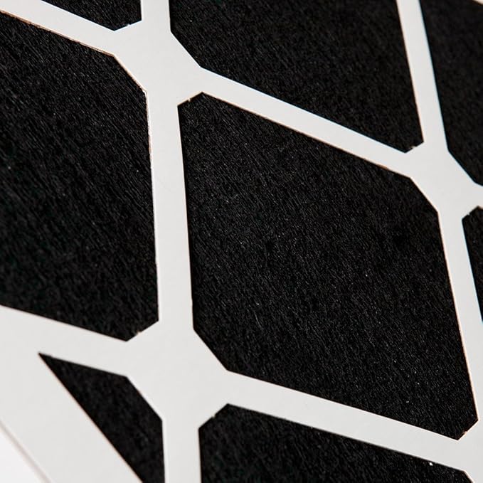 Nordic Pure 12x12x1 (Actual Size: 11 3/4 x 11 3/4 x 3/4) Pleated Air Filters MERV 7 Plus Carbon 4 Pack