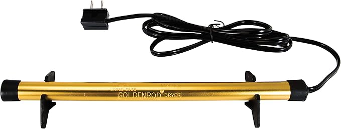 LOCKDOWN GoldenRod Dehumidifier Rod with Low Profile Design and Easy Installation and Operation for Vault Humidity Control and Rust Prevention, Made in USA