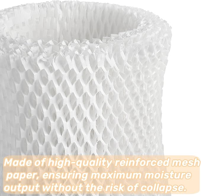6-Pack Humidifier Replacement Filter Compatible with Canopy Bedside & Nursery Humidifiers, Wood Pulp & Paper Filter