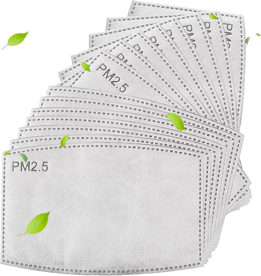 Tomorotec Kids’ Size Face Mask Filter Set [40-Pack] 5-Layer Value Pack DIY Craft for Indoor and Outdoor Activities