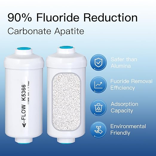 Gravity-Fed Water Filter System, 3.25G Stainless-Steel Countertop System with 2 Black NSF/ANSI 42 Certification Elements, 2 Fluoride, Metal Water Level Spigot, Reduces Fluoride and Chlorine
