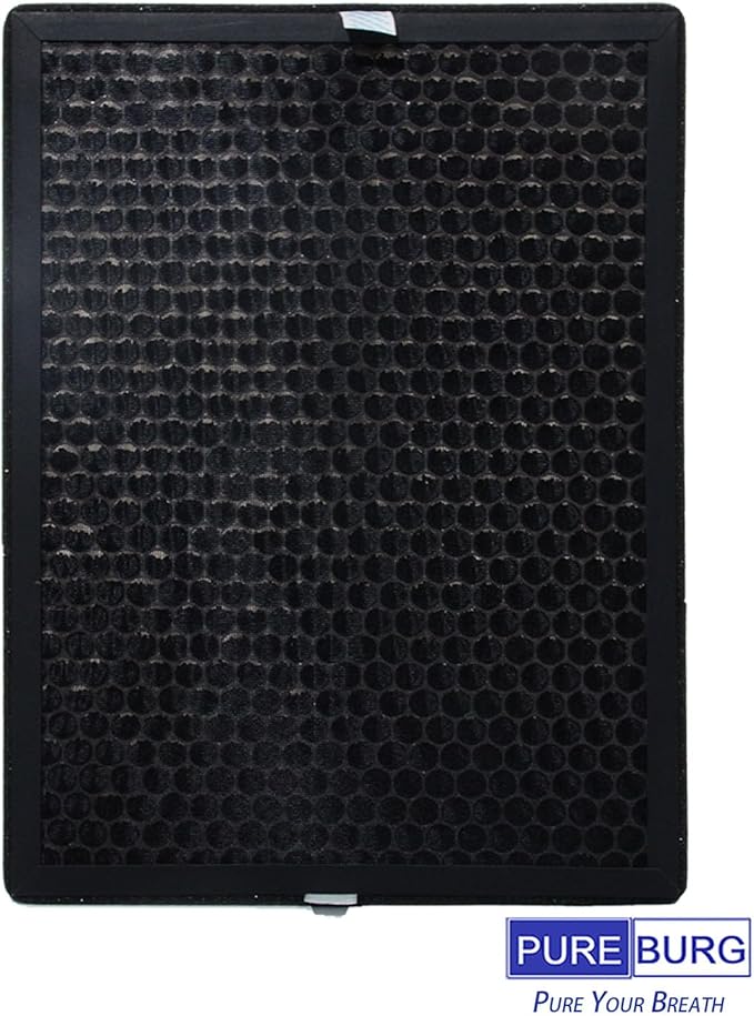 PUREBURG Replacement Filter Set Compatible with Purafide Air XP360 Air Purifier, H13 HEPA 4-Stage Filtration Activated Carbon Pre-Filters Air Clean Dust VOCs Odor