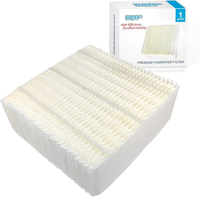 HQRP 1043 Super Wick Humidifier Filter Replacement for Essick Air AIRCARE Bemis Space Saver 800 8000 826000 826800 826900 821000 831000 826600 EP9500 EP9800 EP9700 EP9R500 EP9R700 EP9R800 SS390DWHT