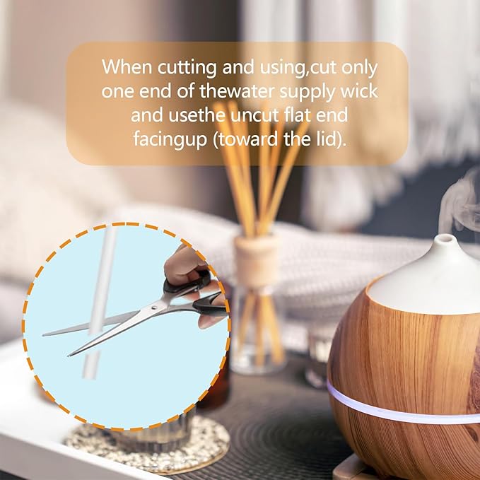 70-Pack Cotton Filter Sticks for Humidifiers – Replacement Wicks for Portable Mini Diffusers, Compatible with Small Models for Home & Travel Use ASIN: B0FG7YRK55
