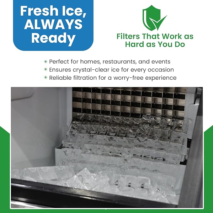 Filter Everything Replacement Aluminum Ice Machine Filter Compatible with Manitowoc Ice 4040193 – 12.75 x 14.25 x 3/32 – 1 Pack – Made in USA