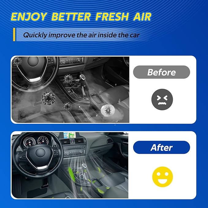 3 Pack Premium Cabin Air Filter Fits Mazda CX-7 (07-12), 1500 Classic (19-23), 2500/3500 (16-23), Ram 1500/4500/5500 (16-22), Replacement for CF11671, CP671, EG21-61-P11, 68318365AA, 68406048AA