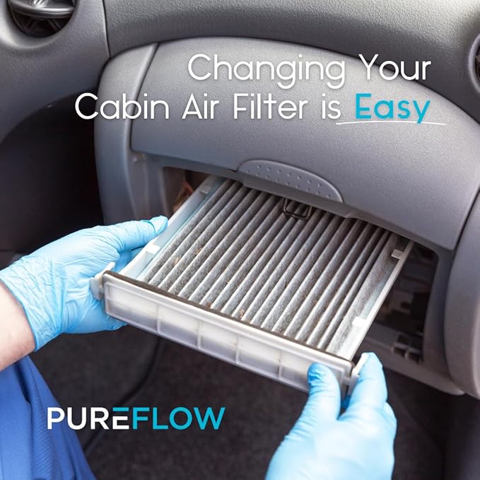 PureFlow Cabin Air Filter PC6156X | Fits 2011-2025 Dodge Durango, 2011-2021 Jeep Grand Cherokee, 2022 Grand Cherokee WK